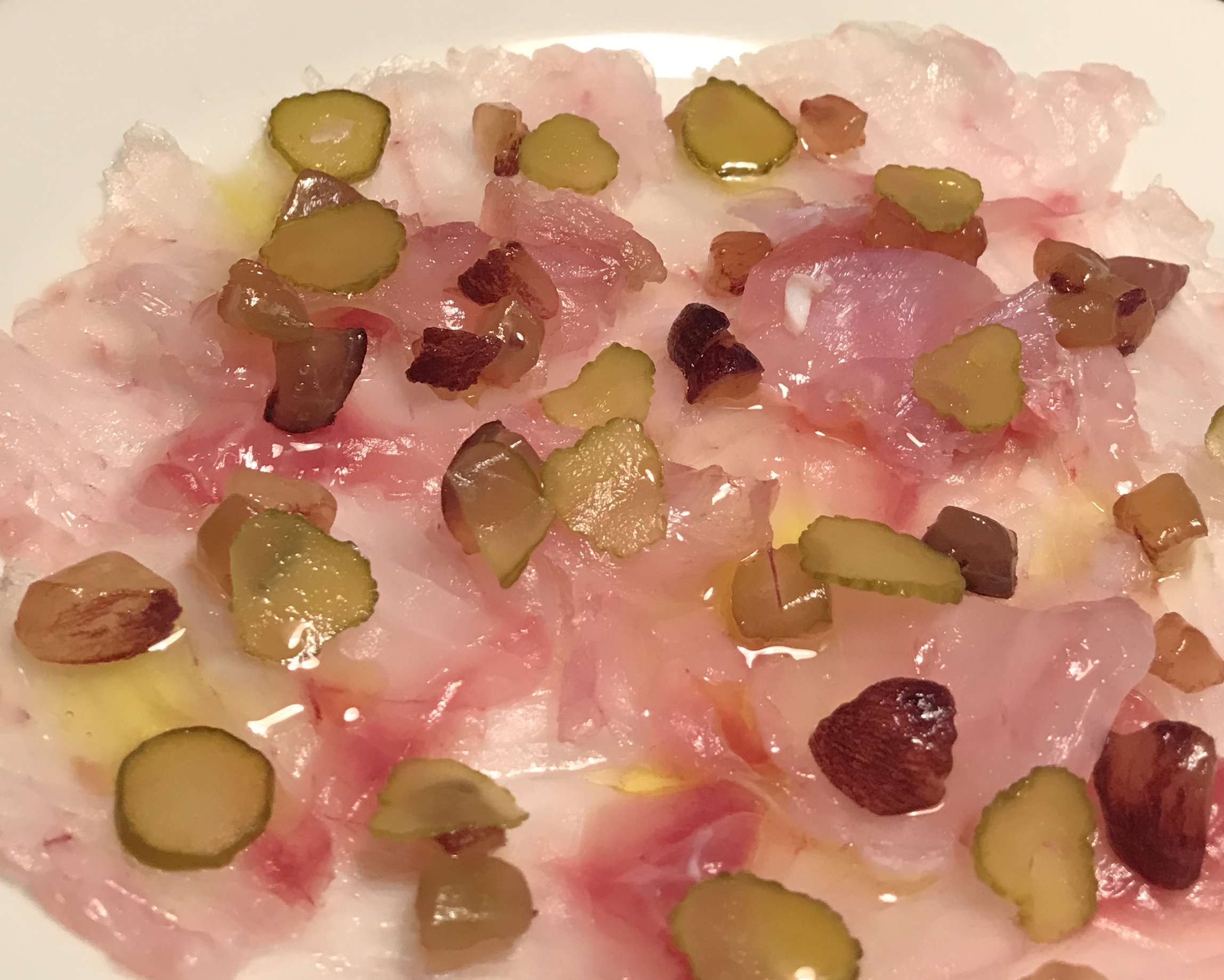 金目鯛と巨峰のクルディタ